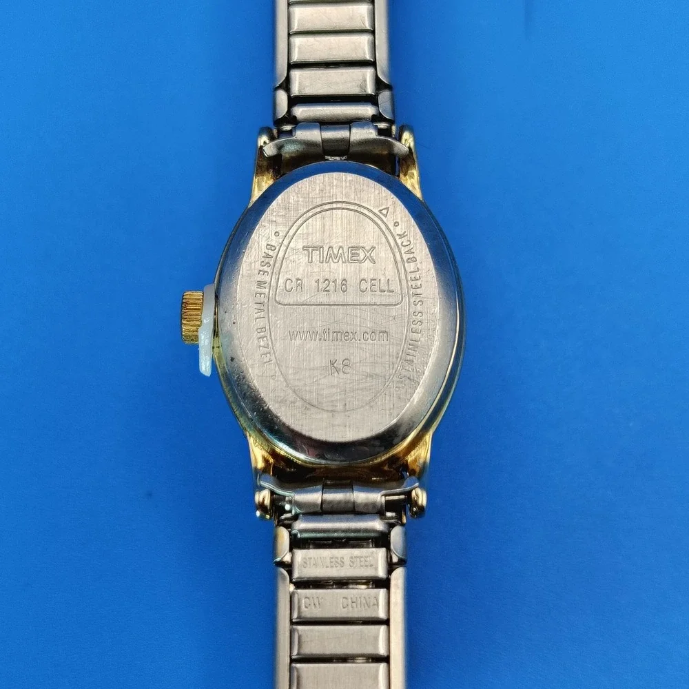 Vintage 1994 Timex 24mm Oval Women's Quartz Watch Fully Restored‎ New Battery